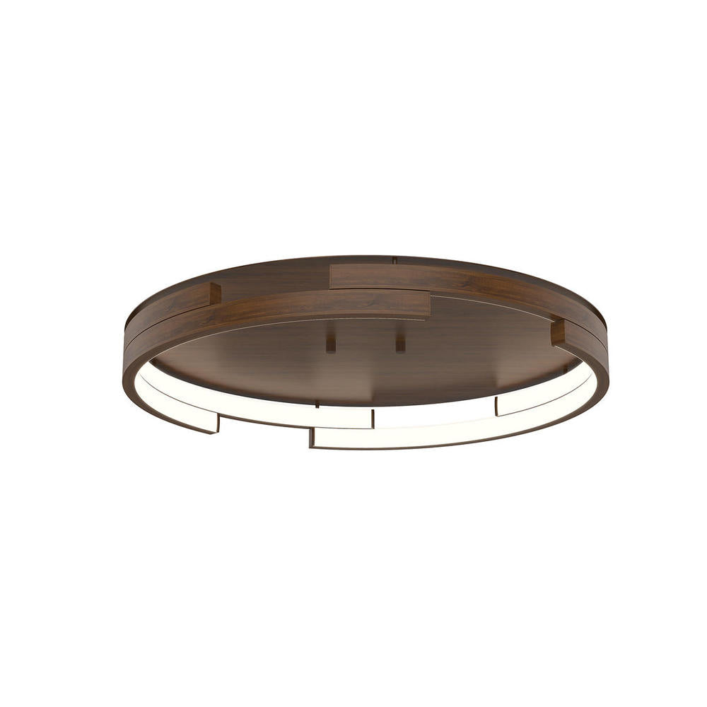 Kuzco Lighting Inc. ANELLO MINOR FM52719-WT Flush Mount Traditional - Walnut