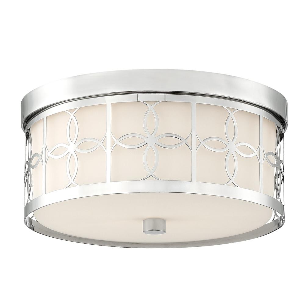 Crystorama ANNIVERSARY ANN-2105-PN Flush Mount Modern - Polished Nickel