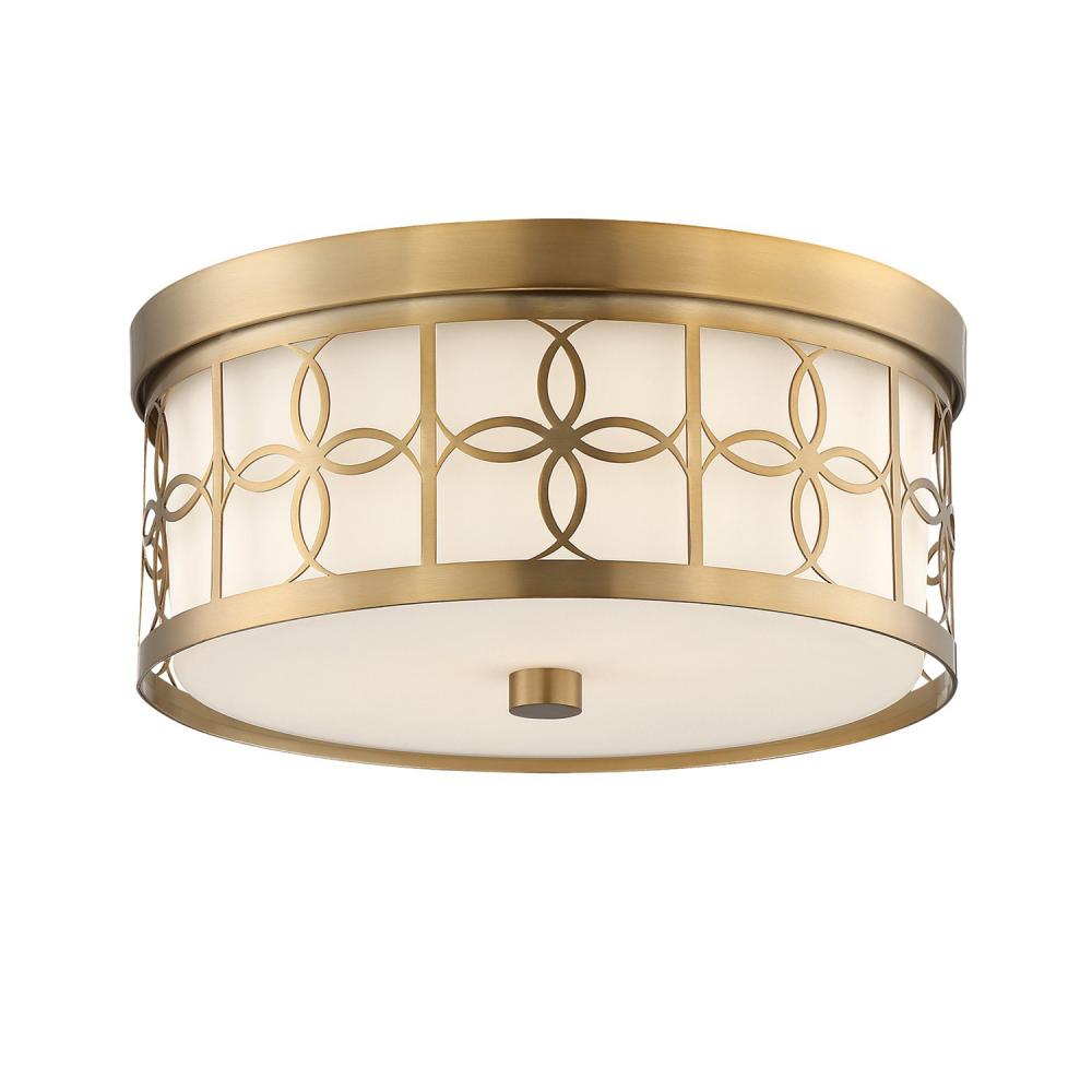 Crystorama ANNIVERSARY ANN-2105-VG Flush Mount Modern - Vibrant Gold