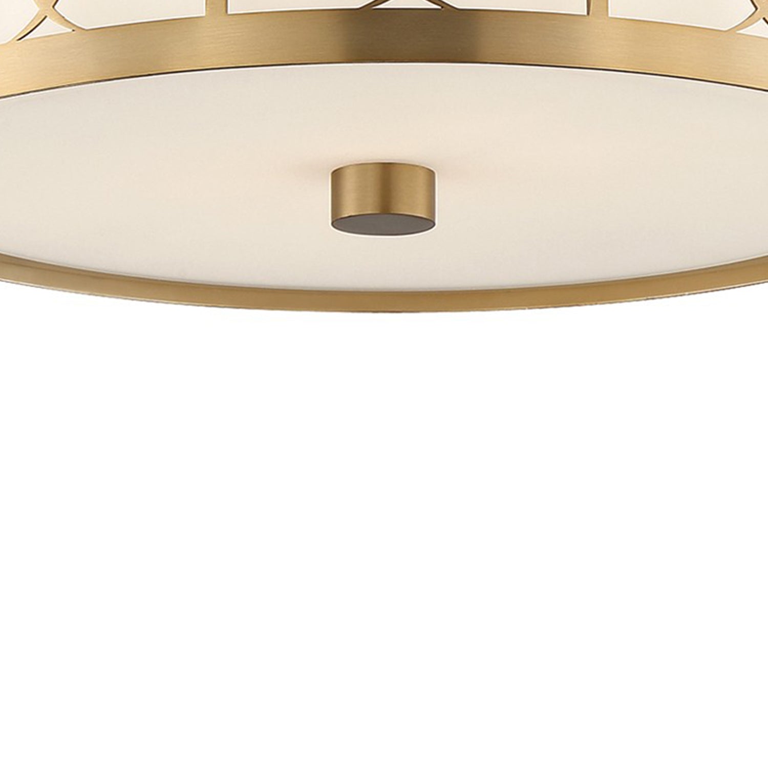 Crystorama Anniversary ANN-2105-VG – 13.5 Inch – 2 Light – Semi Flush Mount Light – Vibrant Gold – Damp Rated