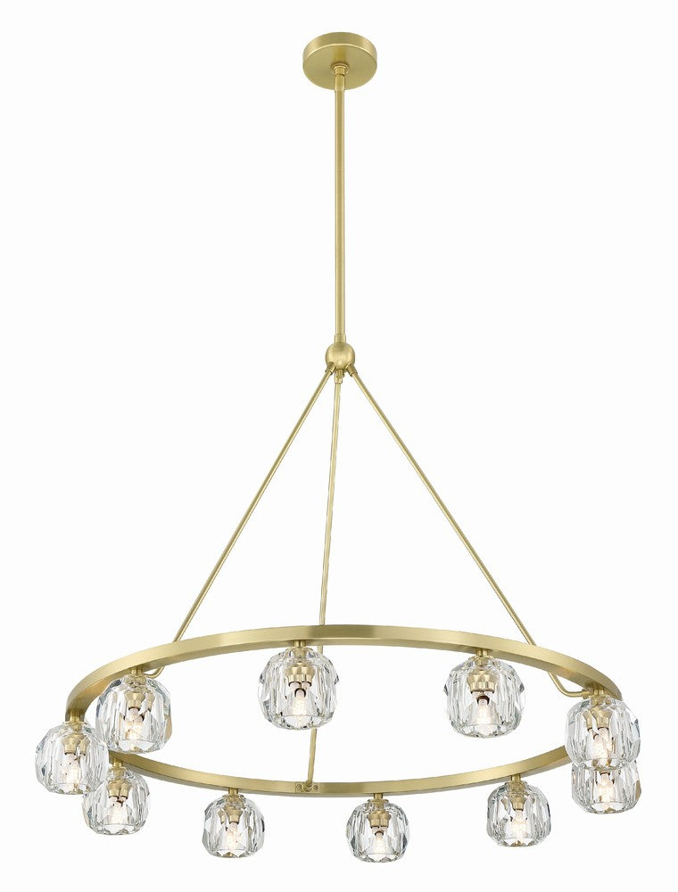 Crystorama ARAGON ARA-10265-SB Chandelier Modern - Soft Brass