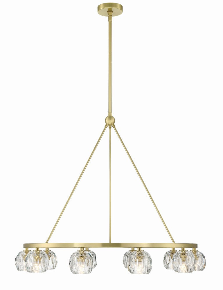 Crystorama ARAGON ARA-10265-SB Chandelier Modern - Soft Brass