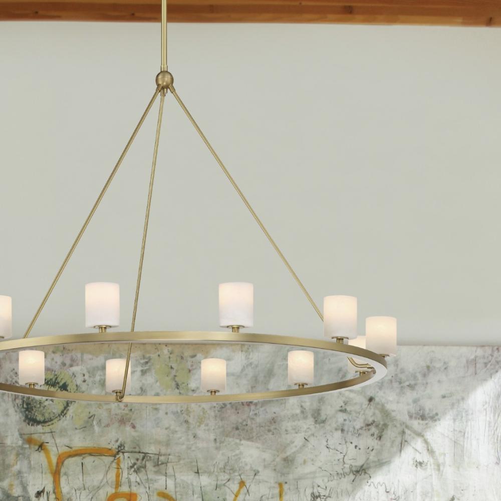 Crystorama ARAGON ARA-10266-SB-ST Chandelier Modern - Soft Brass