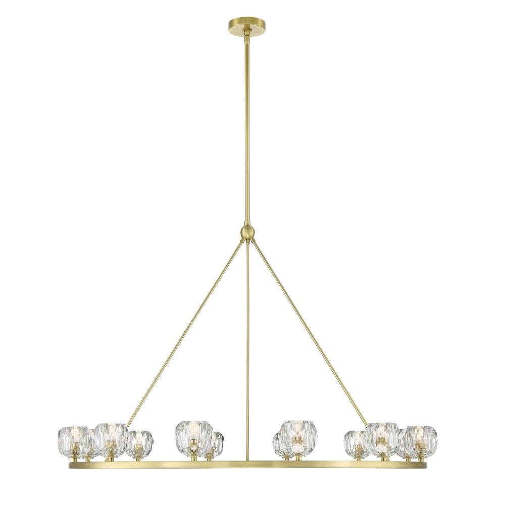 Crystorama ARAGON ARA-10266-SB Chandelier Modern - Soft Brass