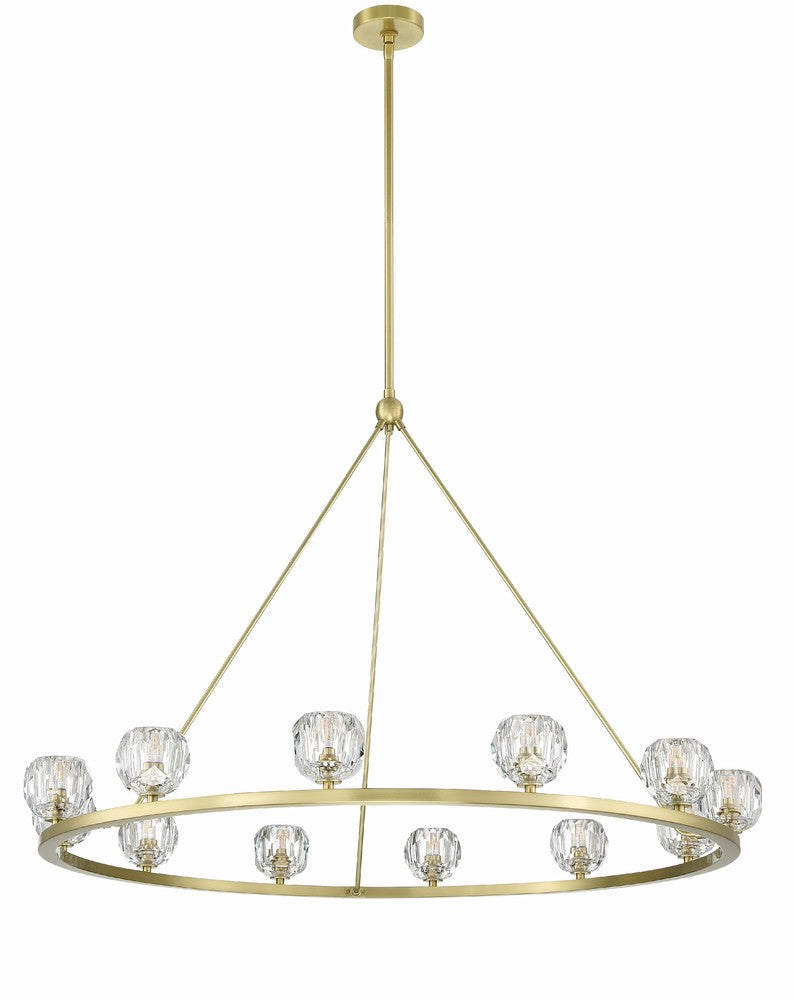 Crystorama ARAGON ARA-10266-SB Chandelier Modern - Soft Brass