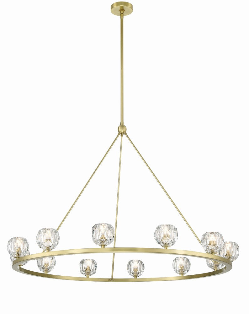 Crystorama ARAGON ARA-10266-SB Chandelier Modern - Soft Brass