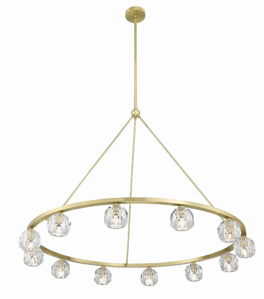 Crystorama ARAGON ARA-10266-SB Chandelier Modern - Soft Brass