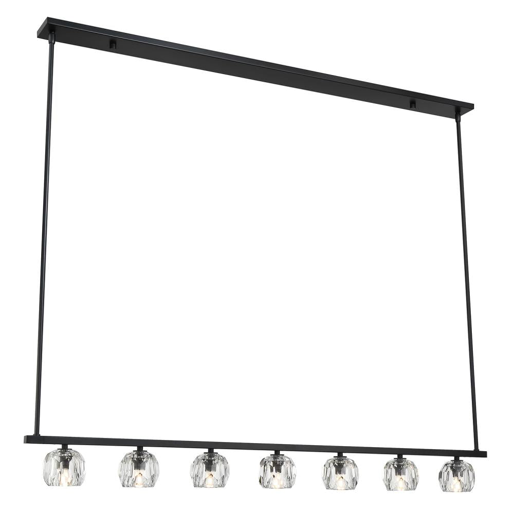 Crystorama ARAGON ARA-10267-MK Chandelier Contemporary - Matte Black