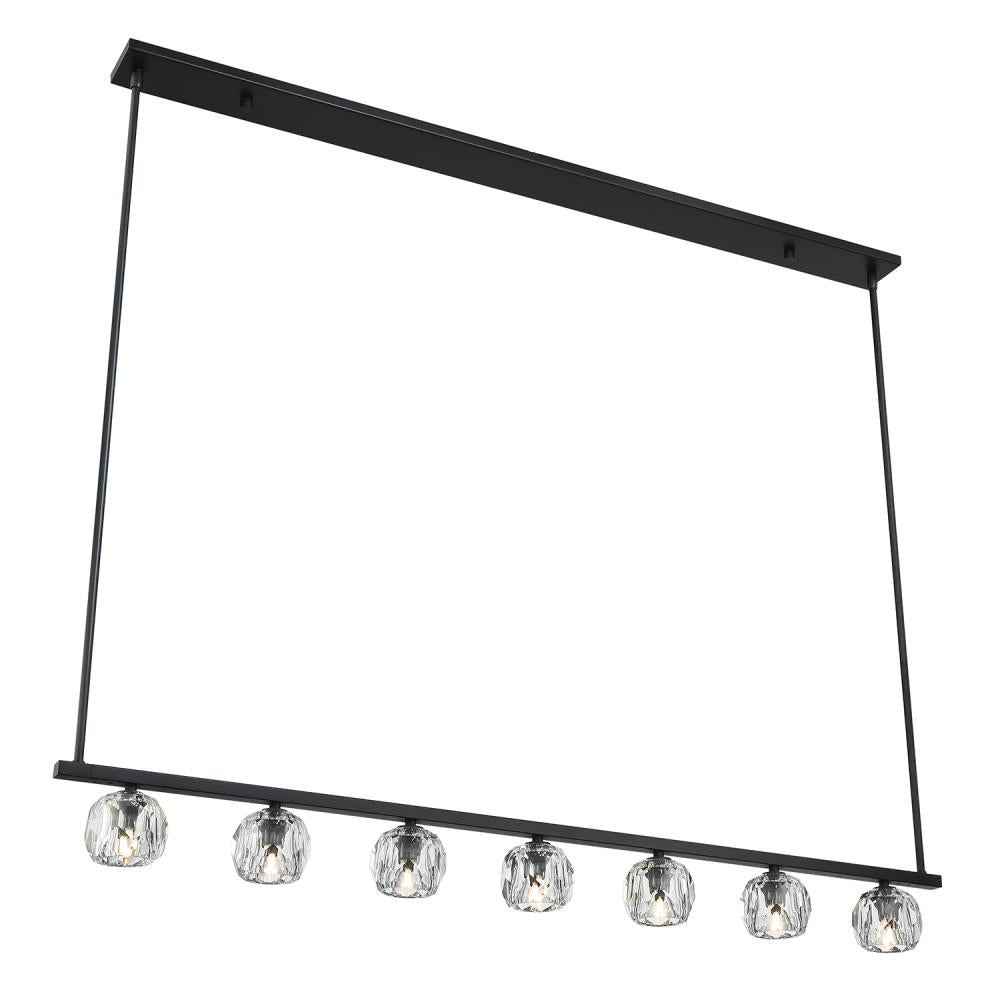 Crystorama ARAGON ARA-10267-MK Chandelier Contemporary - Matte Black