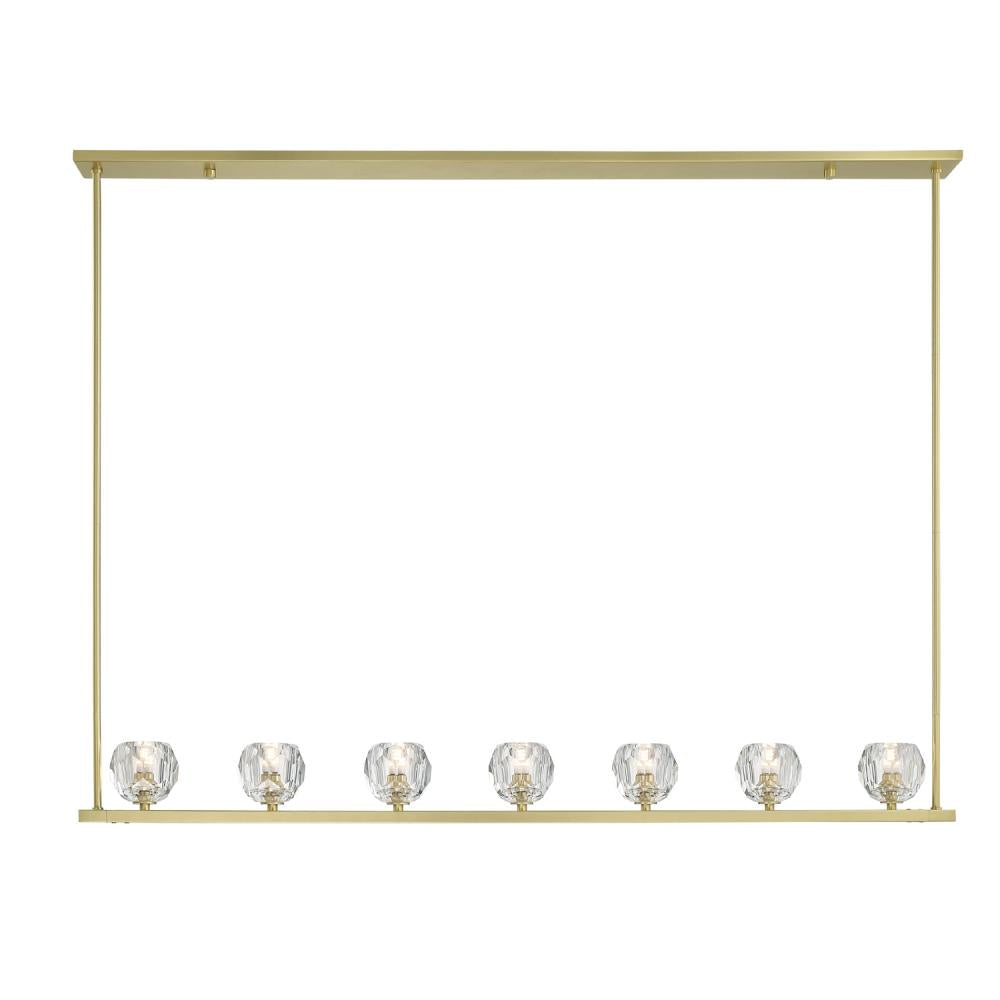 Crystorama ARAGON ARA-10267-SB Chandelier Modern - Soft Brass