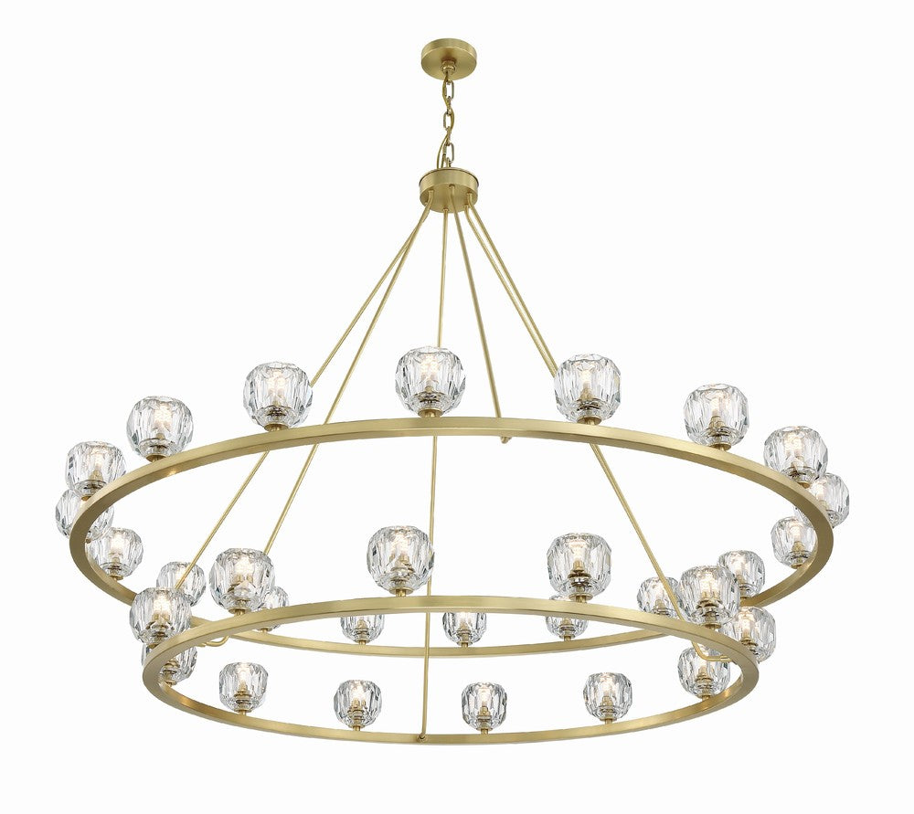 Crystorama ARAGON ARA-10269-SB Chandelier Modern - Soft Brass