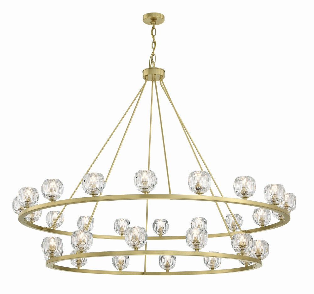 Crystorama ARAGON ARA-10269-SB Chandelier Modern - Soft Brass