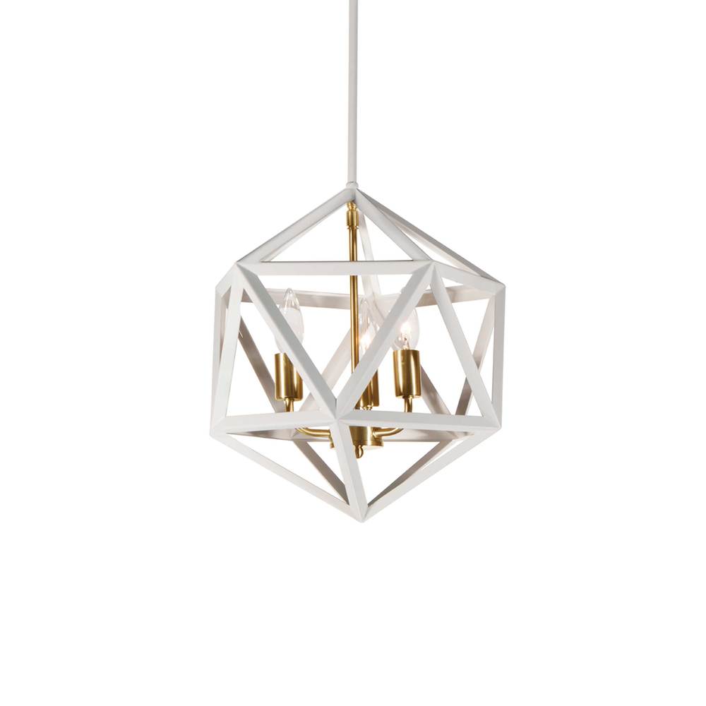 Dainolite ARCHELLO ARC-143C-WH-VB Chandelier Contemporary - Matte White