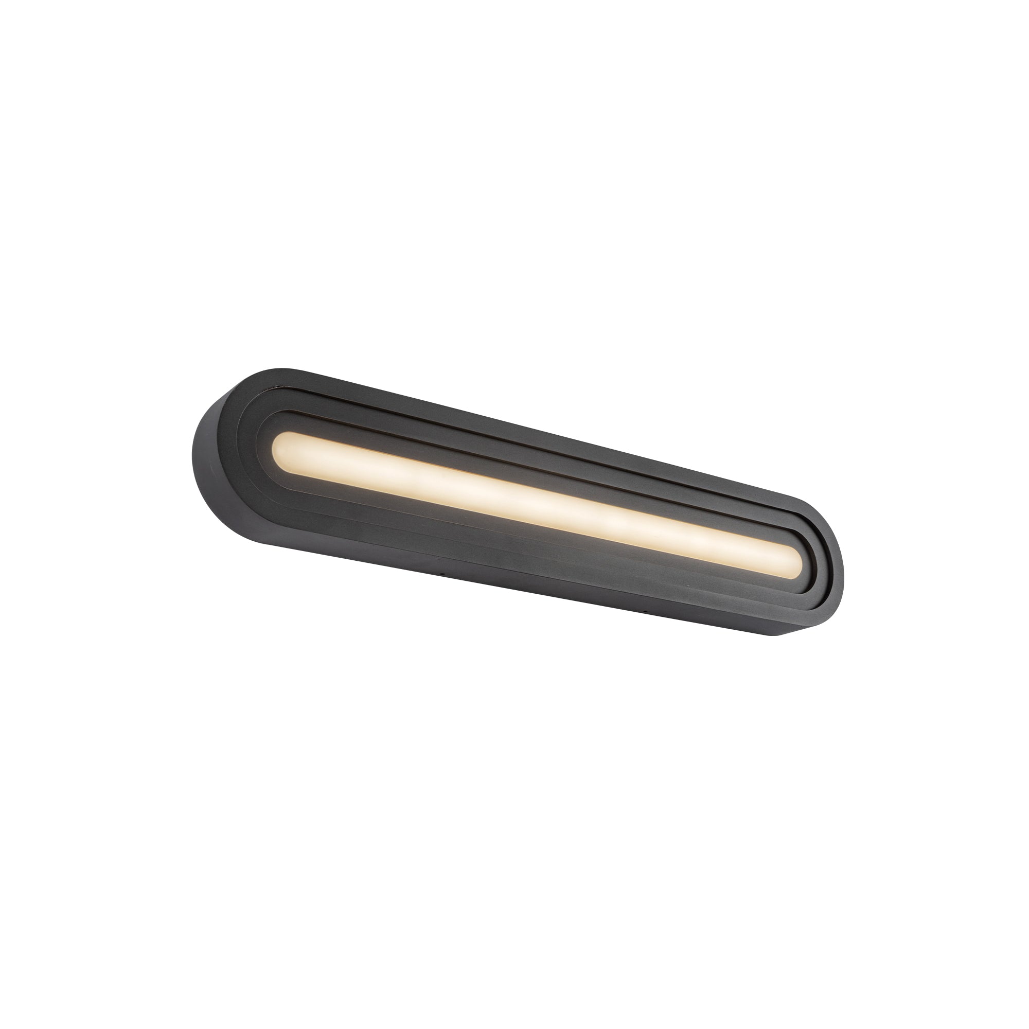 Arco 24-in Black LED Vanity Light