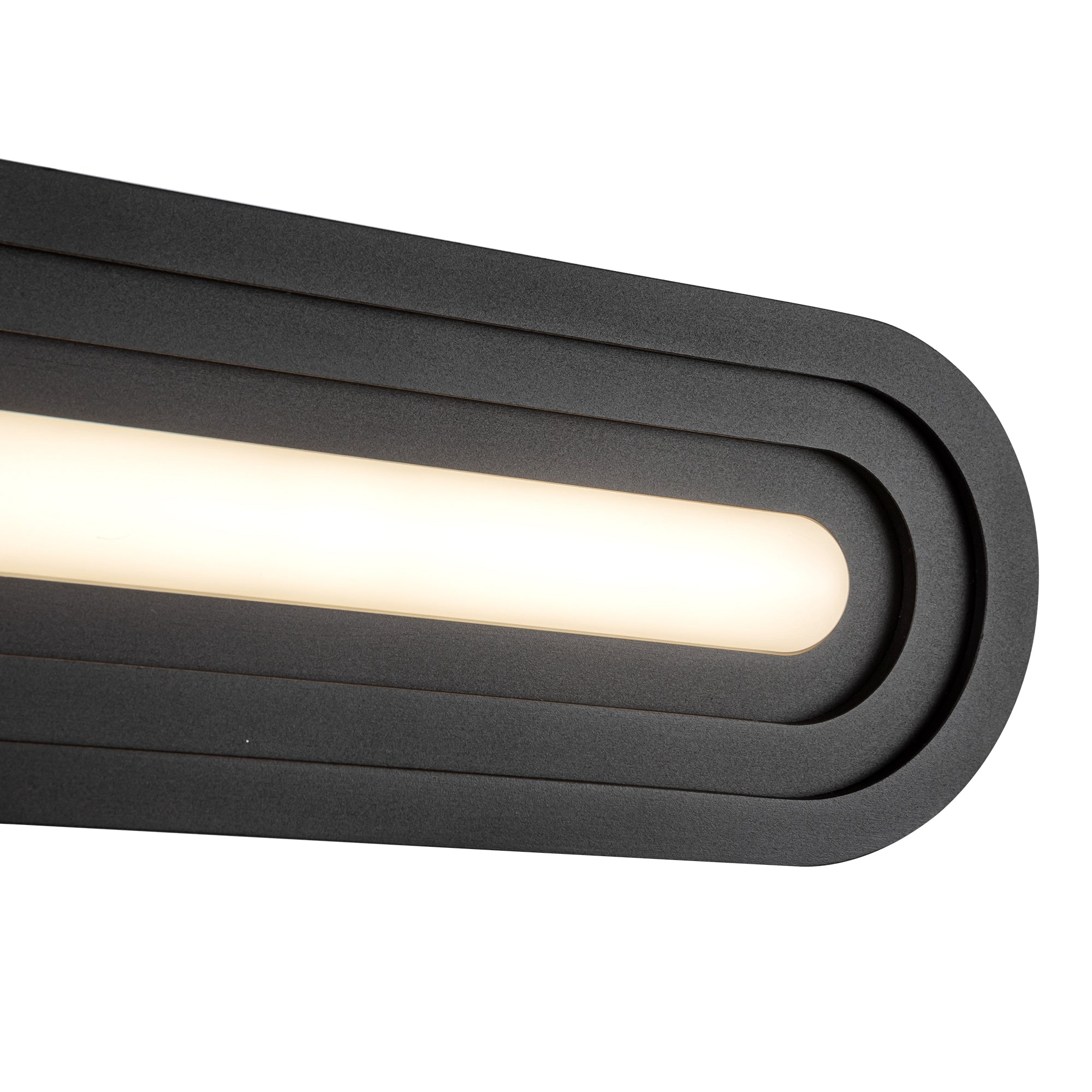Arco 24-in Black LED Vanity Light