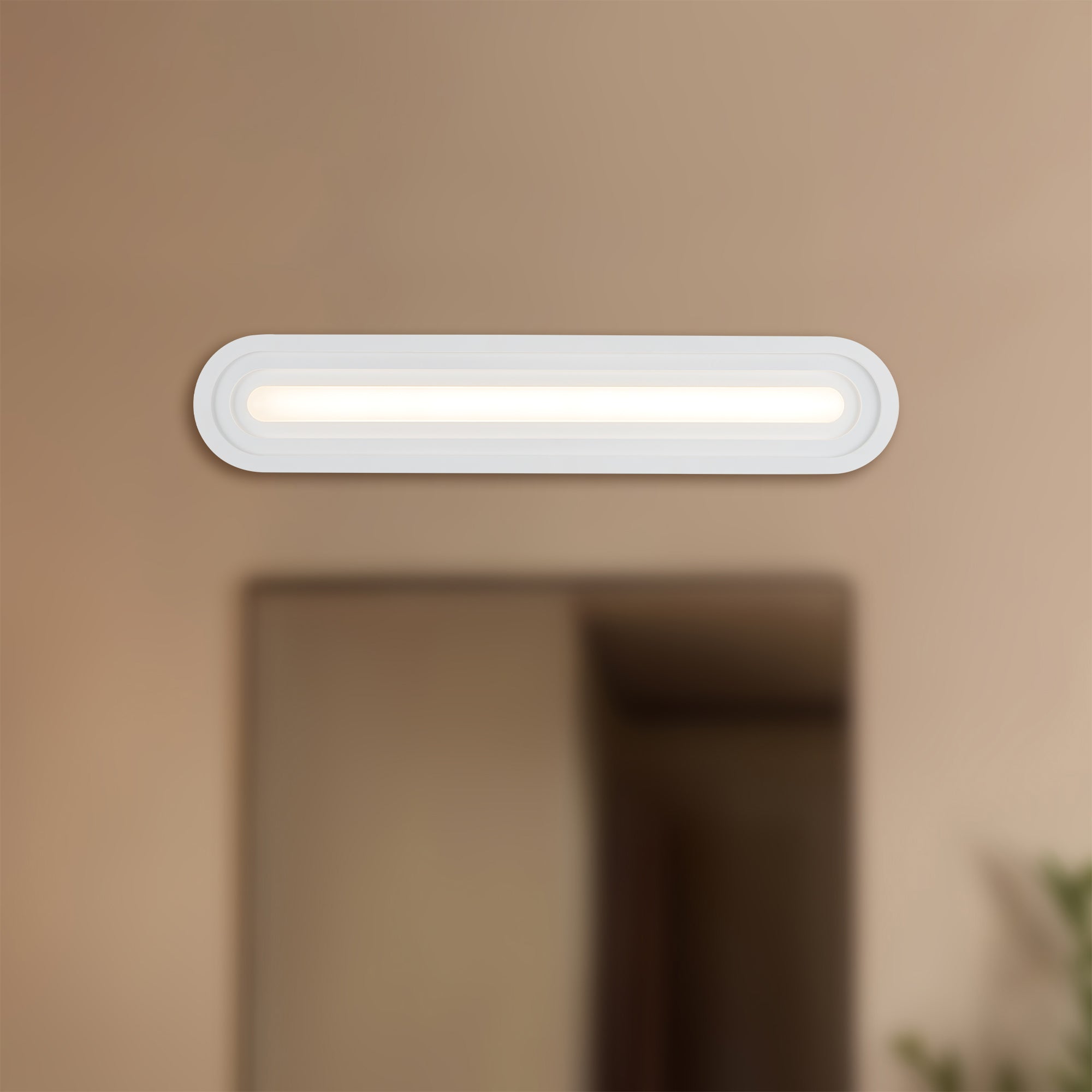 Arco 24-in White LED Vanity Light