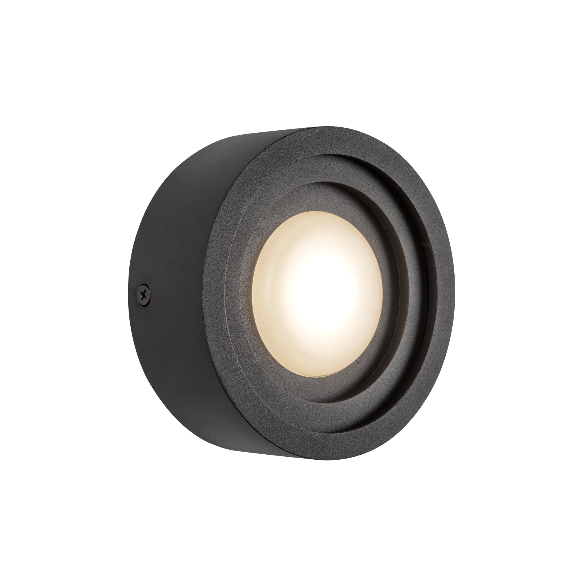 Arco 5-in Black LED Wall Sconce