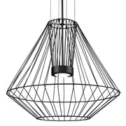 Arctic 28-in Black LED Exterior Pendant
