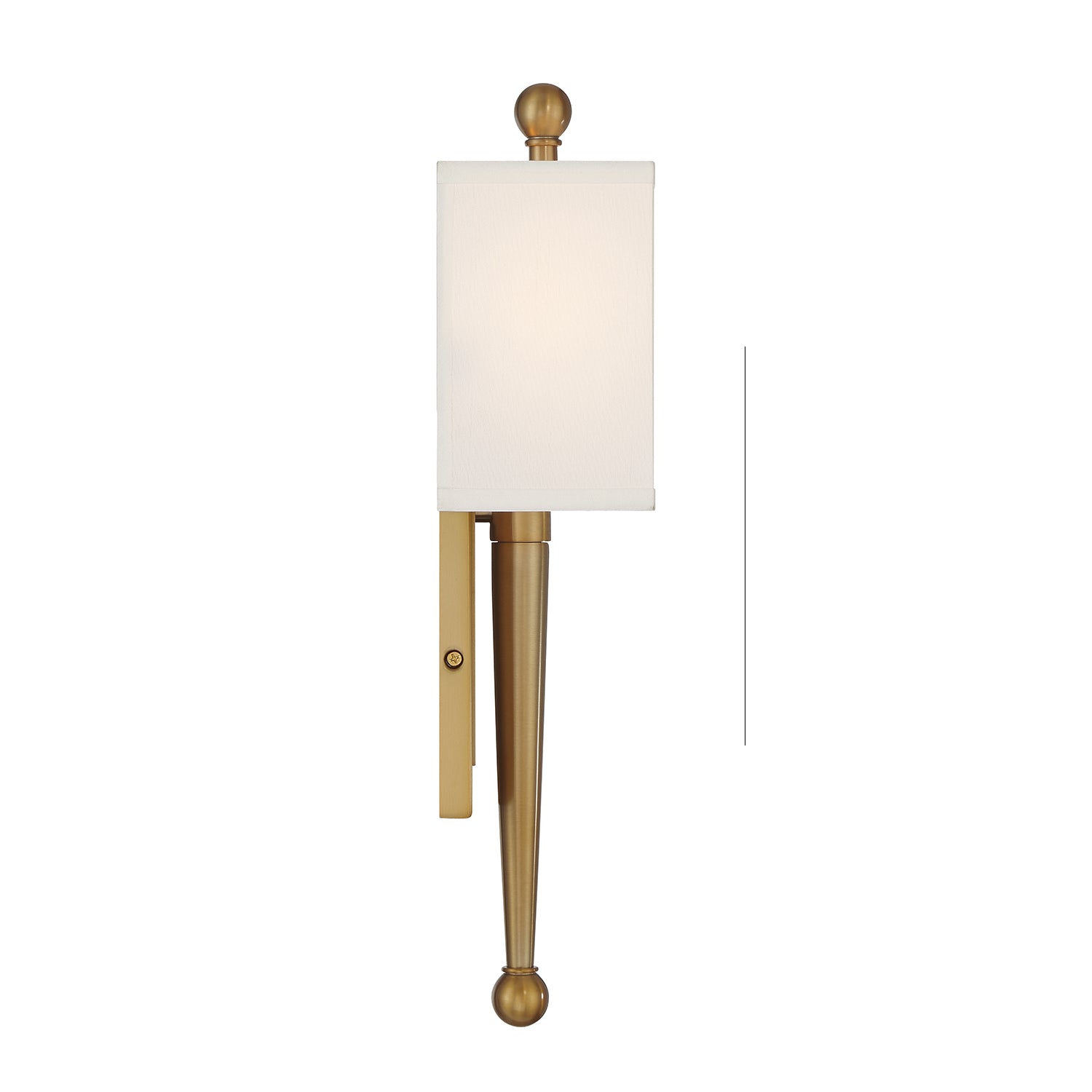Crystorama Ardson ARD-832-VG – 7 Inch – 1 Light – Sconce – Vibrant Gold – Damp Rated