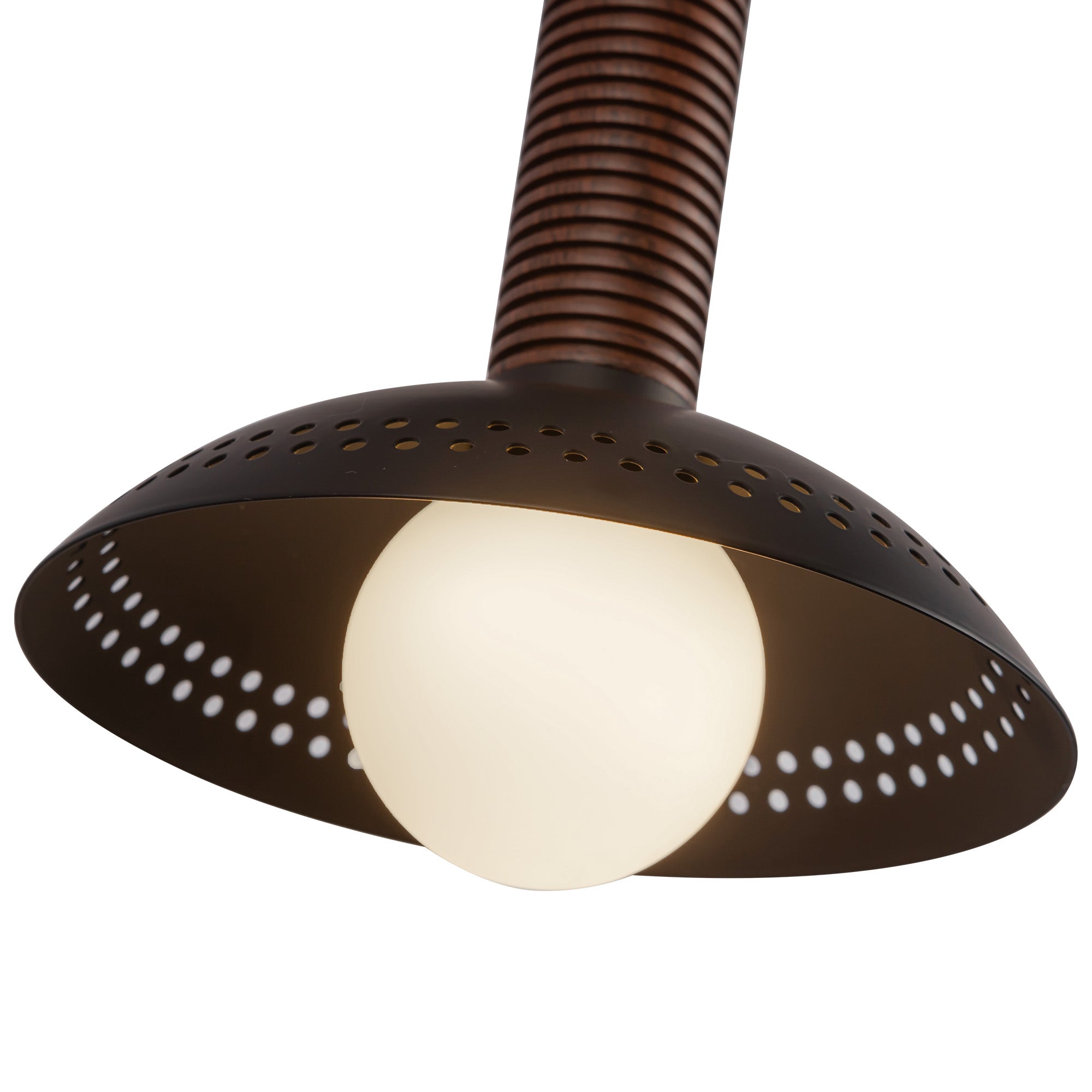 Arden 14-in Matte Black/Opal Glass LED Wall/Vanity Light