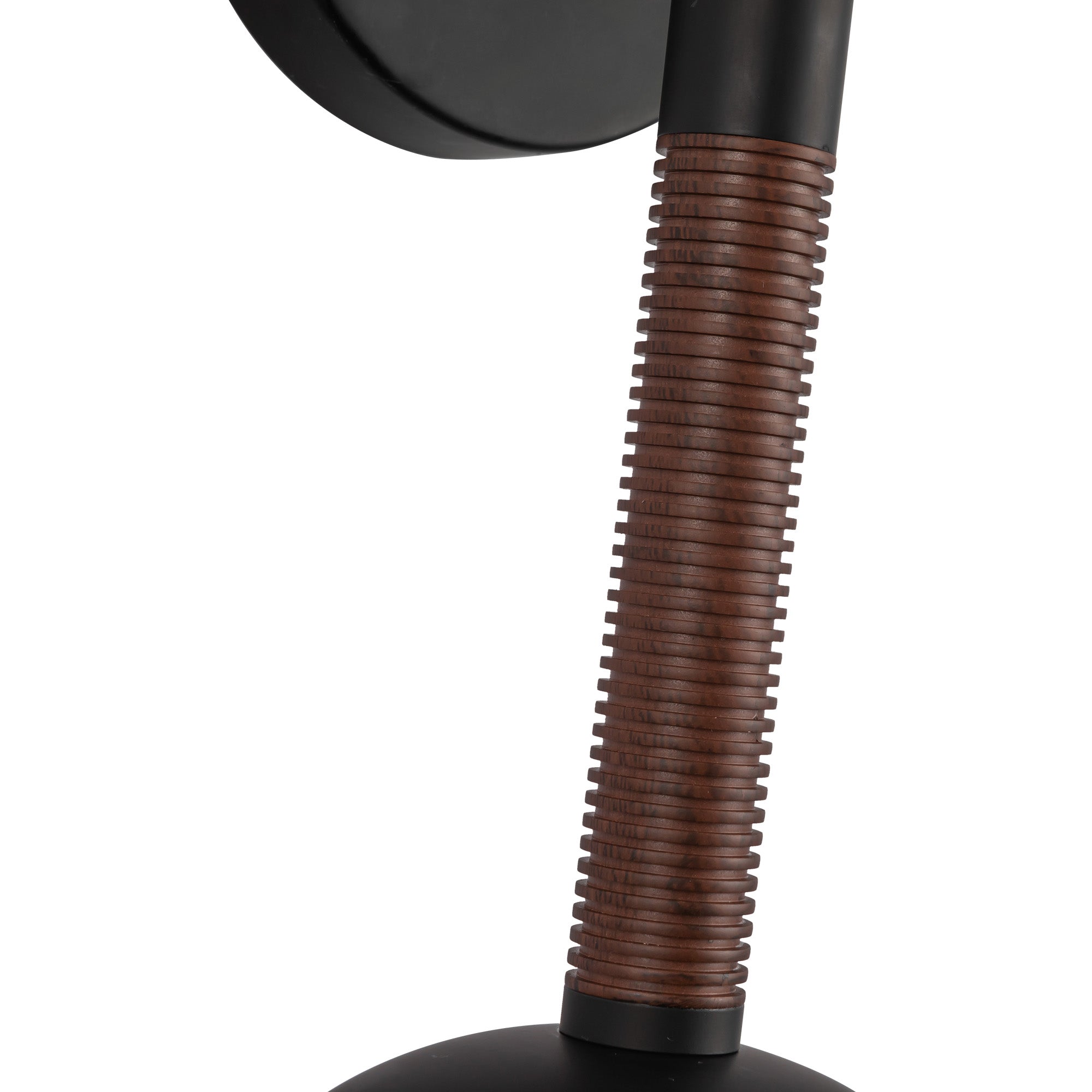 Arden 14-in Matte Black/Opal Glass LED Wall/Vanity Light