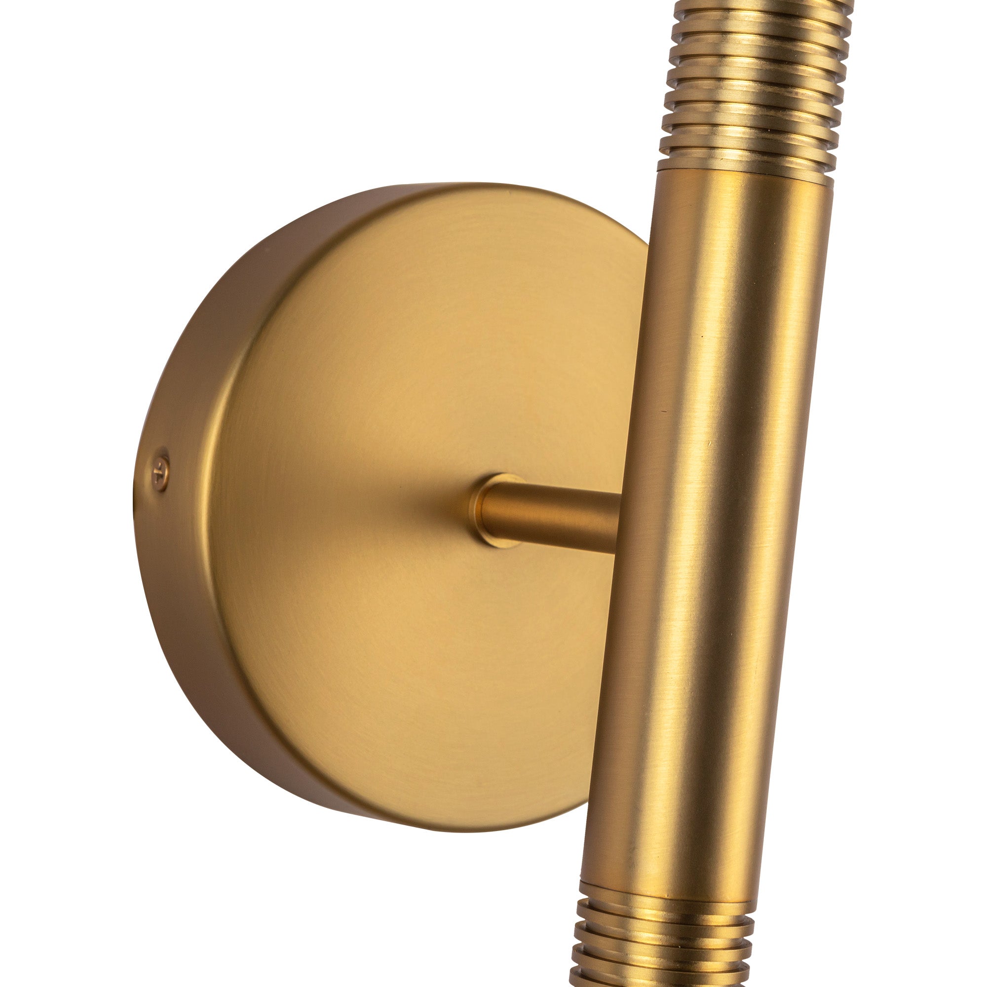 Arden 23-in Brushed Gold/Opal Glass LED Wall/Vanity Light