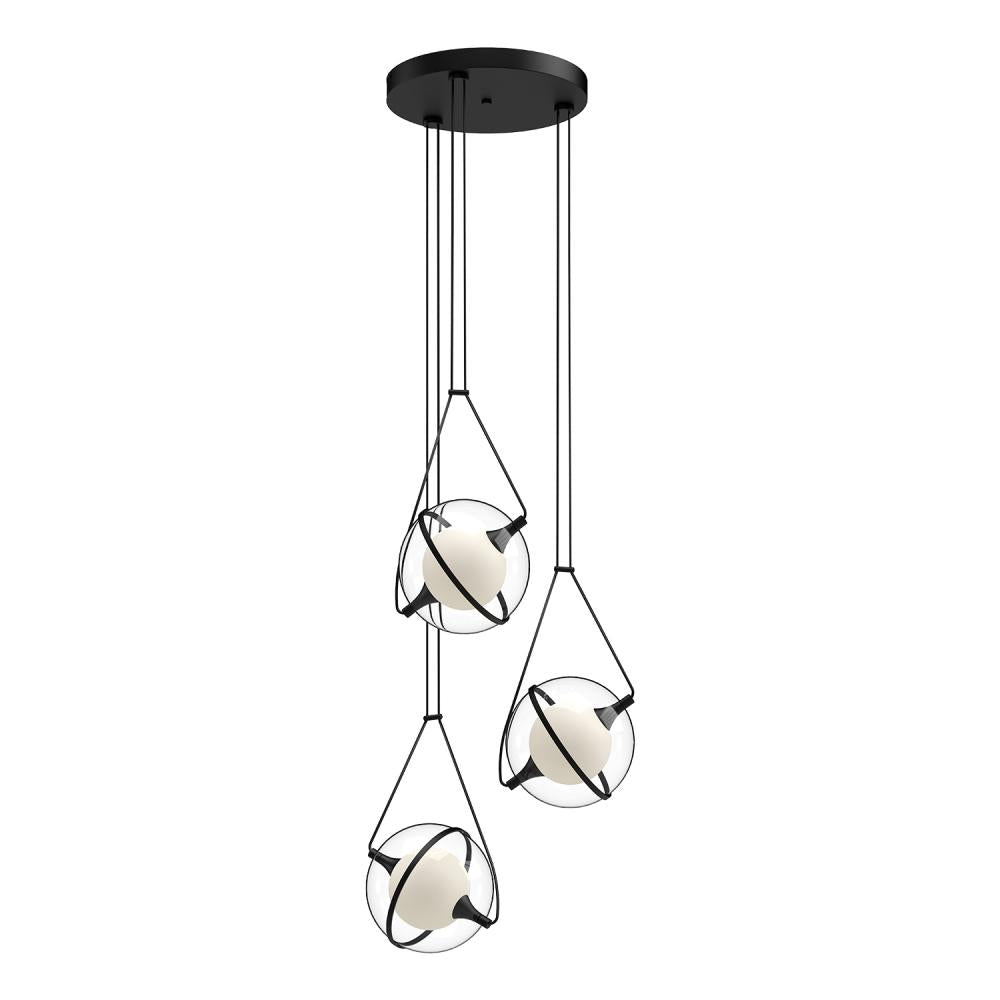 Kuzco Lighting Inc. ARIES CH76718-BK Chandelier - Black