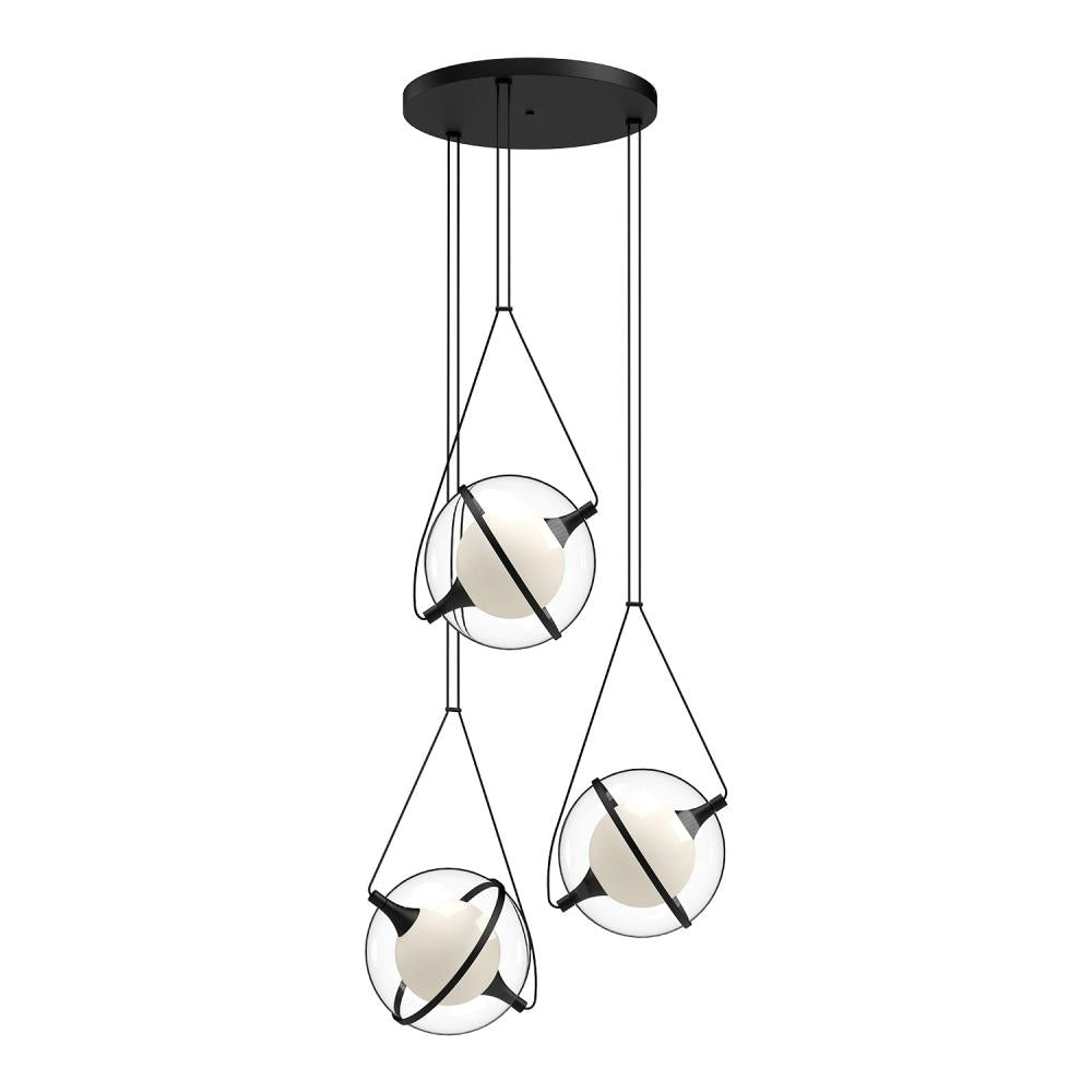 Kuzco Lighting Inc. ARIES CH76728-BK Chandelier - Black