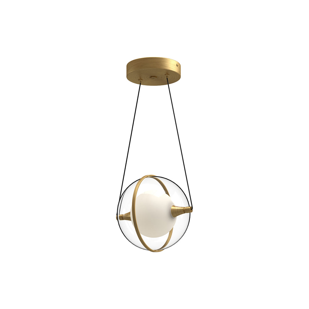 Kuzco PD76708-BG Pendant, 8-in, LED, Brushed Gold