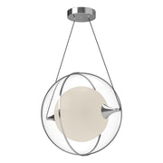Kuzco Aries PD76716-CH Pendant Light Fixture, UL Damp Rated, Chrome