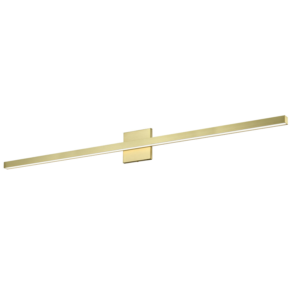 Dainolite ARANDEL ARL-4936LEDW-AGB Bathroom Fixture Modern - Aged Brass