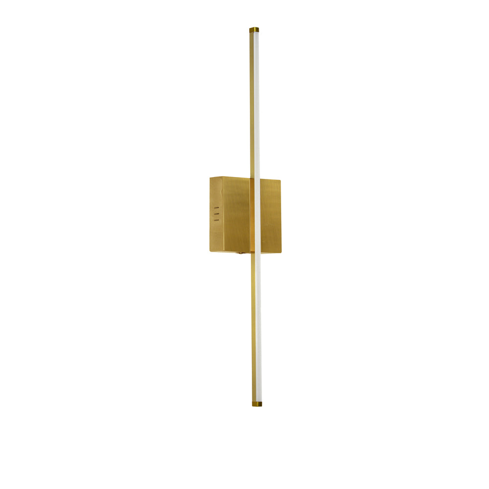 Dainolite ARRAY ARY-2519LEDW-AGB Sconce Modern - Aged Brass