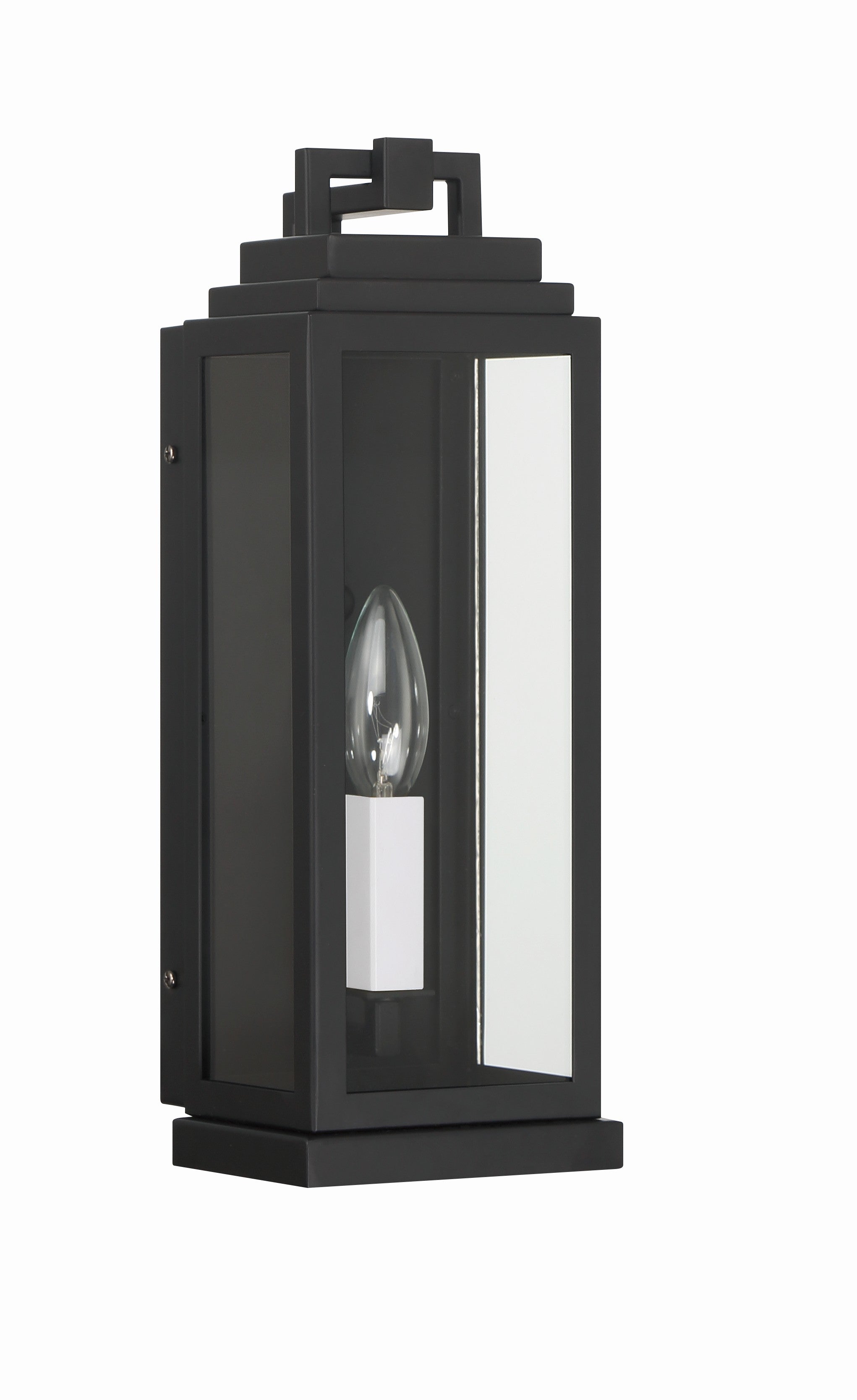Crystorama Aspen ASP-8911-MK – 5 Inch – 1 Light – Outdoor – Matte Black – Wet Rated
