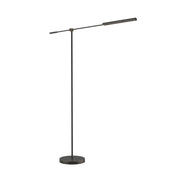 Astrid 55-in Metal Shade/Urban Bronze LED Floor Lamp