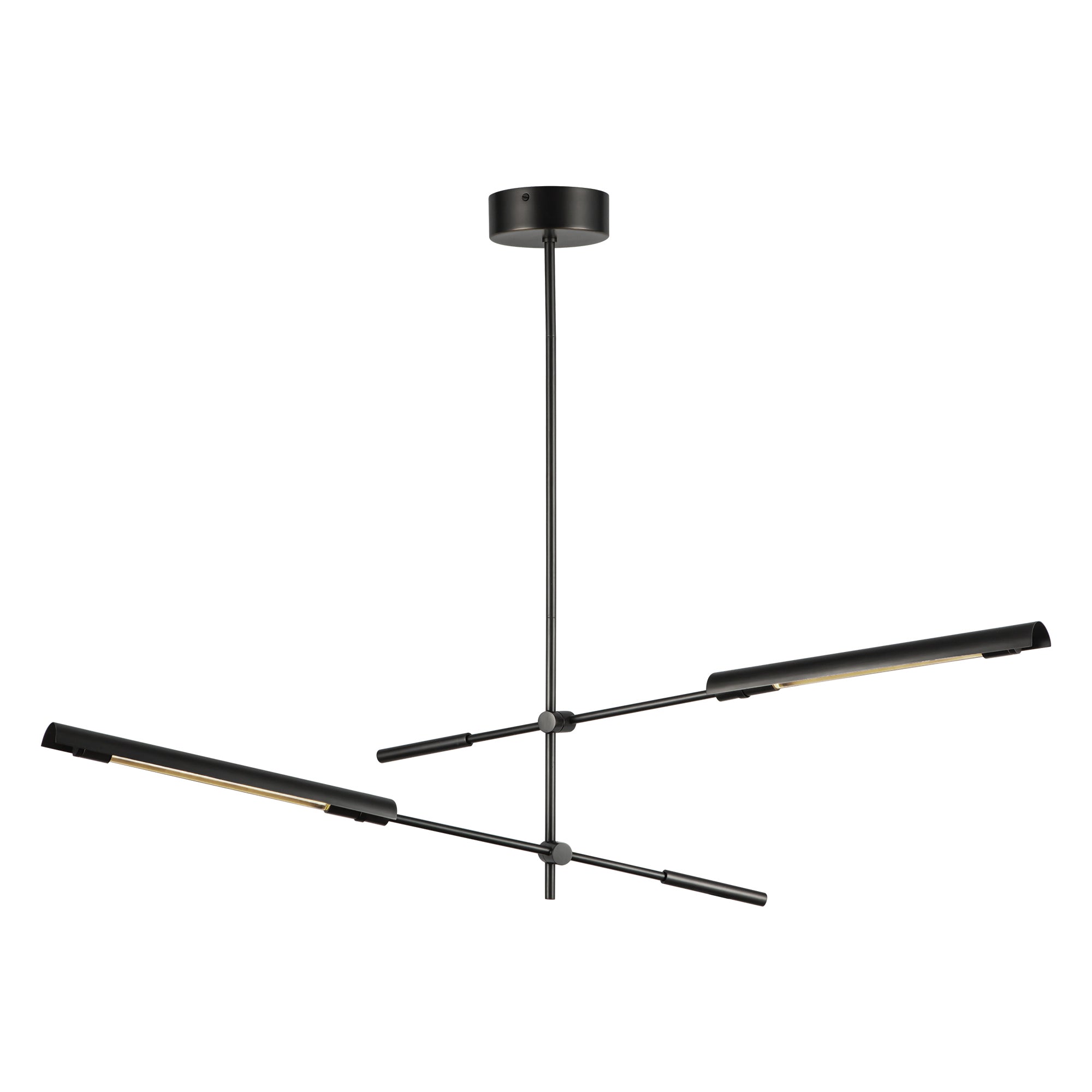 Astrid 2 Head Metal Shade/Urban Bronze LED Multi Pendant