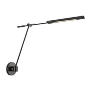 Astrid 33-in Metal Shade/Urban Bronze LED Wall/Vanity