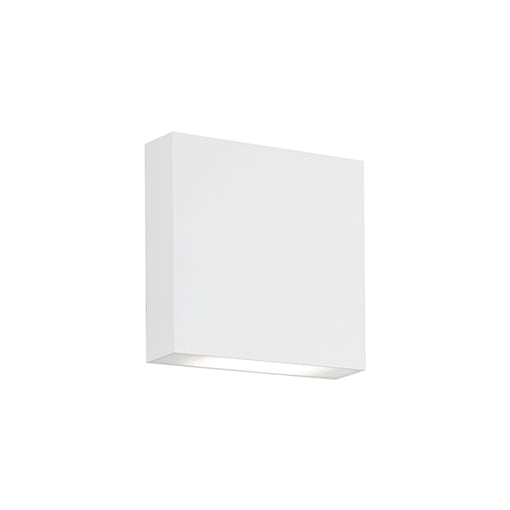 Mica 6-in White LED All terior Wall