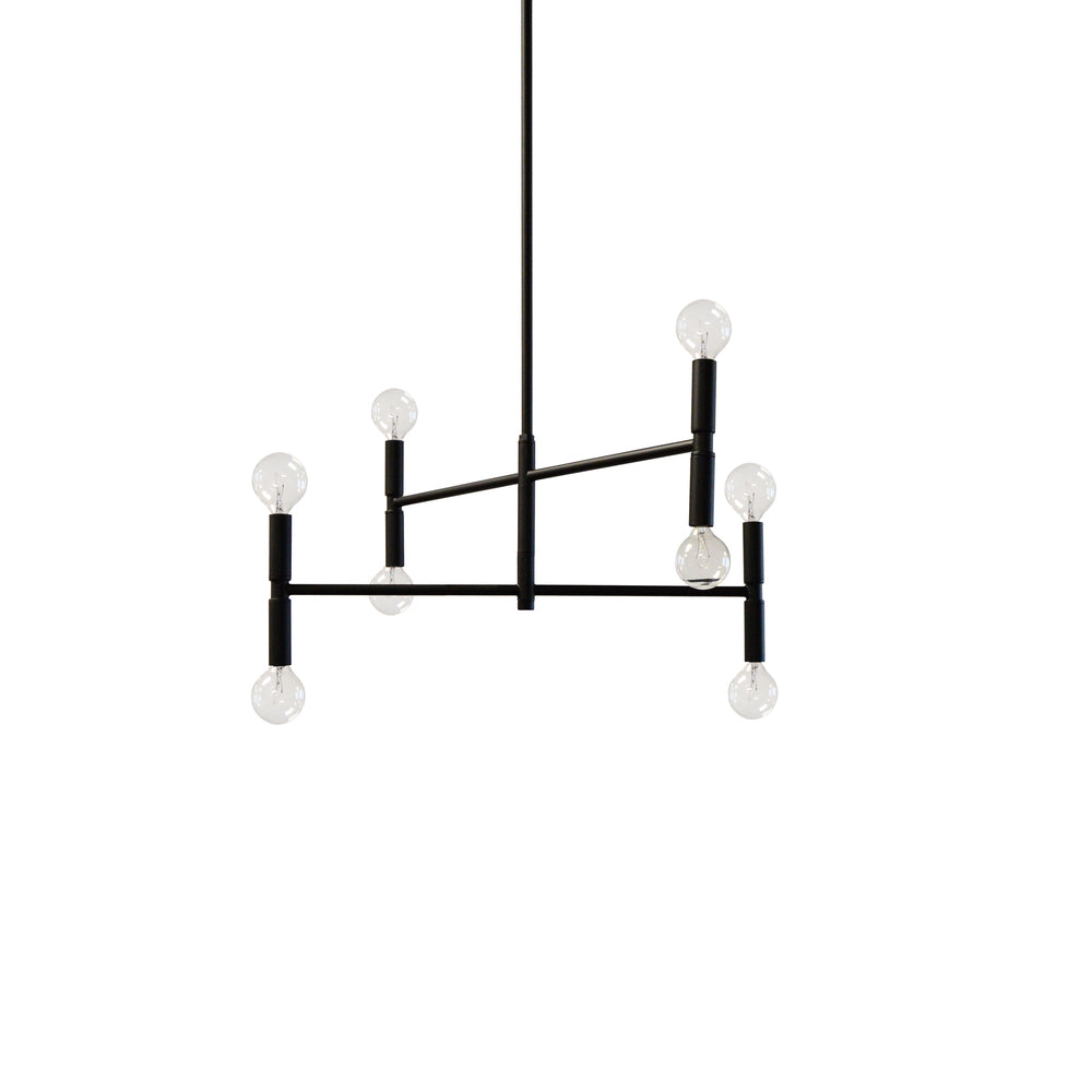 Dainolite AVA AVA-188C-MB Chandelier Modern - Matte Black