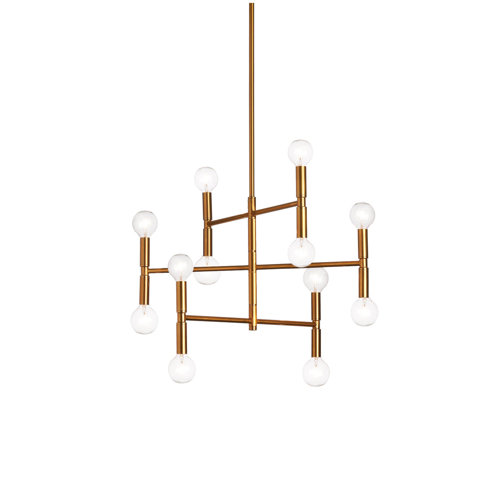 Dainolite AVA AVA-2012C-VB Chandelier Modern - Vintage Bronze