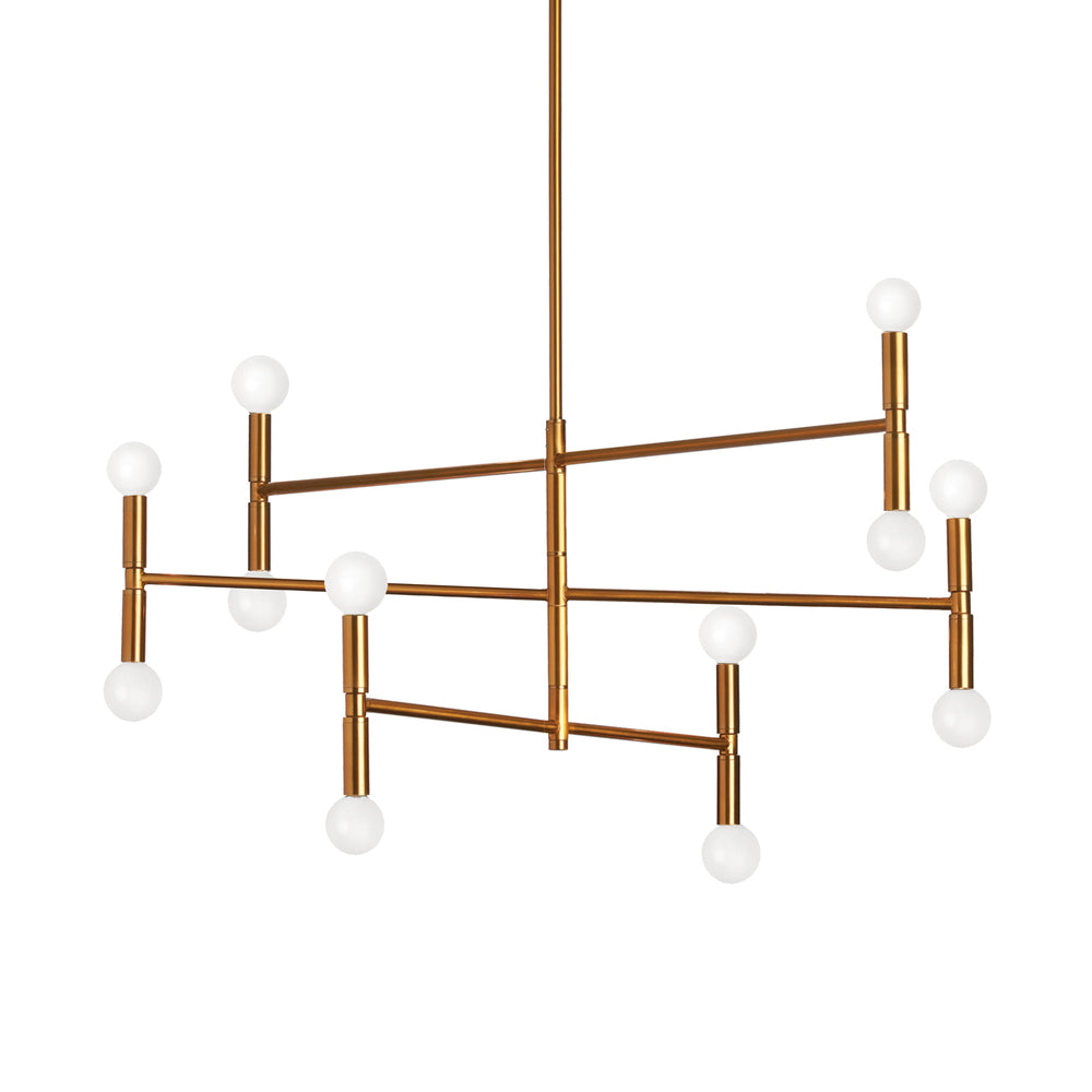 Dainolite AVA AVA-3012C-VB Chandelier Modern - Vintage Bronze