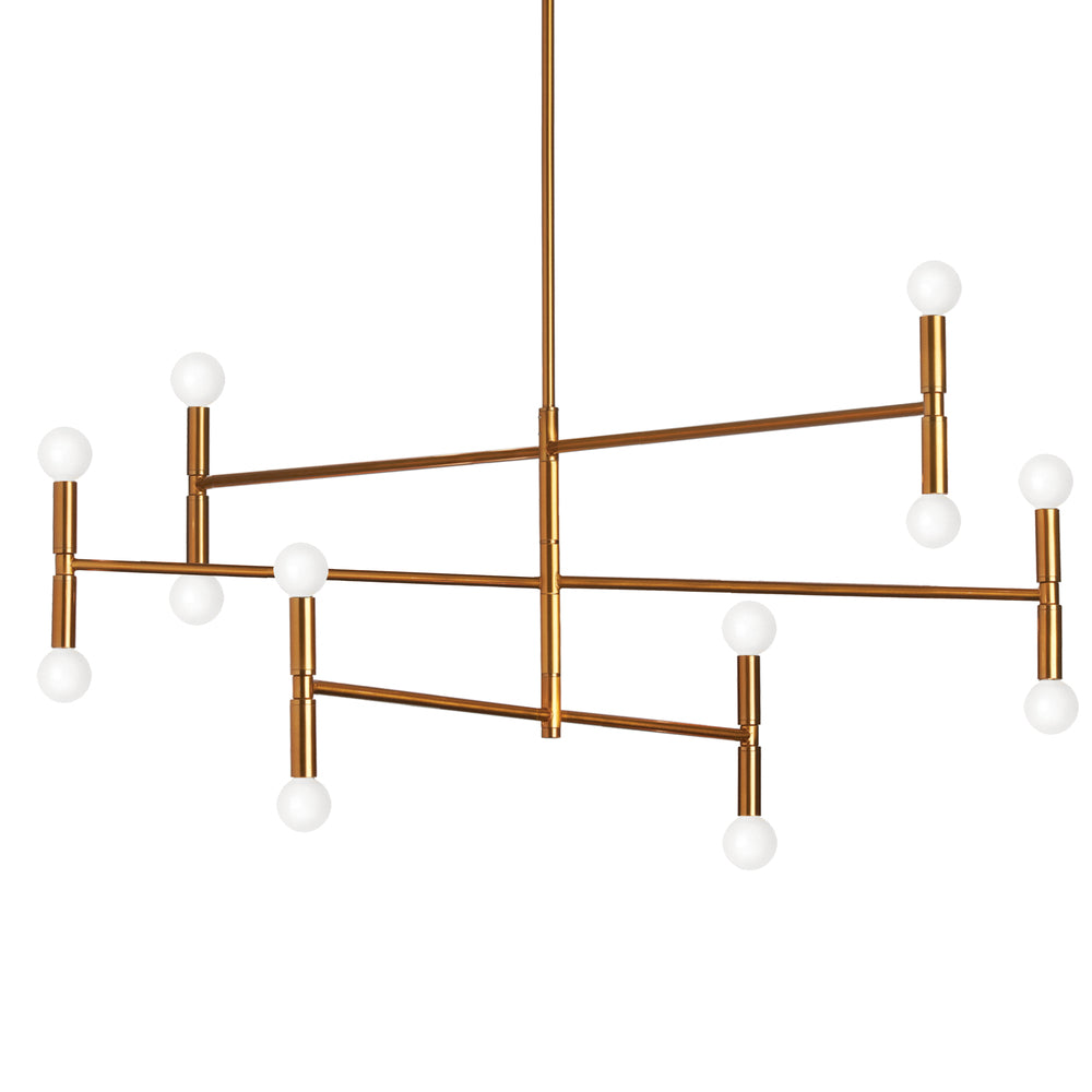 Dainolite AVA AVA-4012C-VB Chandelier Modern - Vintage Bronze