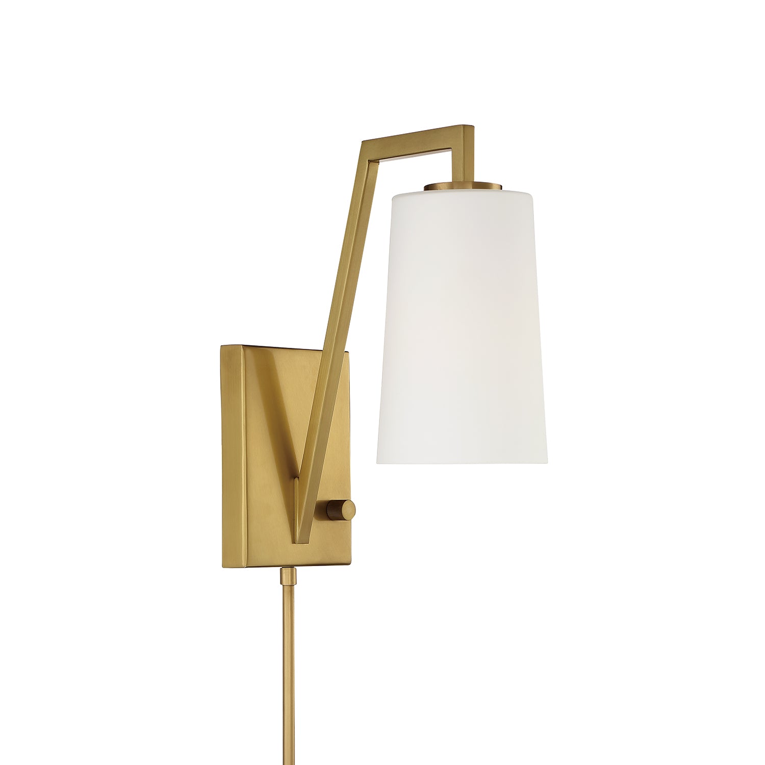 Crystorama Avon AVO-B4201-AG – 5 Inch – 1 Light – Sconce – Aged Brass – Dry Rated