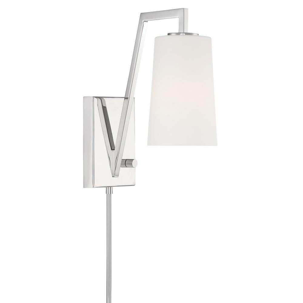 Crystorama AVON AVO-B4201-PN Sconce Contemporary - Polished Nickel