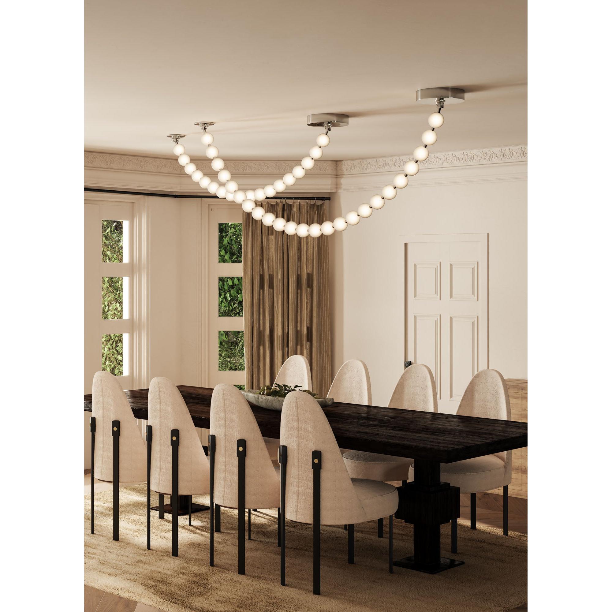 Akoya 7-ft Chrome LED Pendant