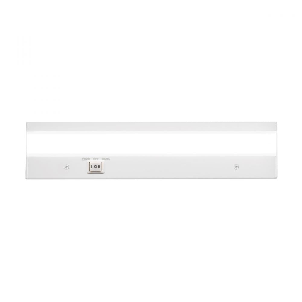 WAC Lighting BA-ACLED12-27/30WT Undercabinet Functional - White