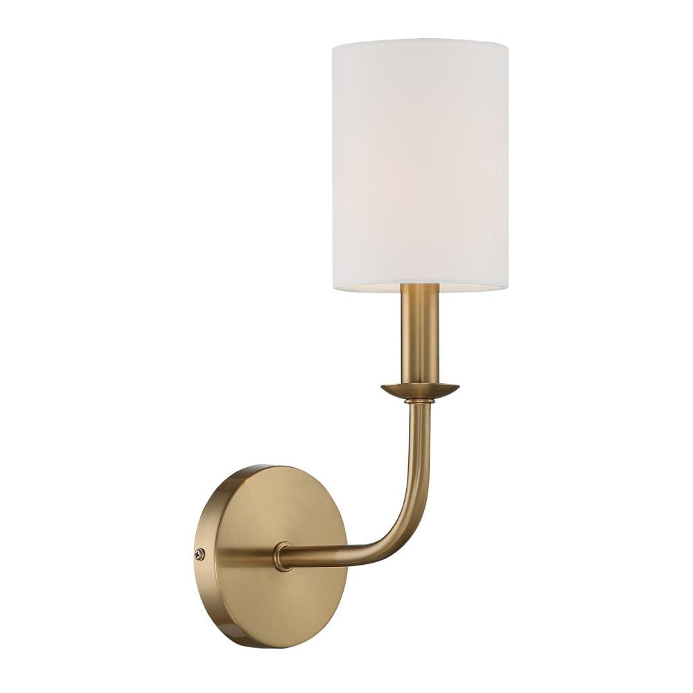 Crystorama BAILEY BAI-A2101-AG Sconce Modern - Aged Brass