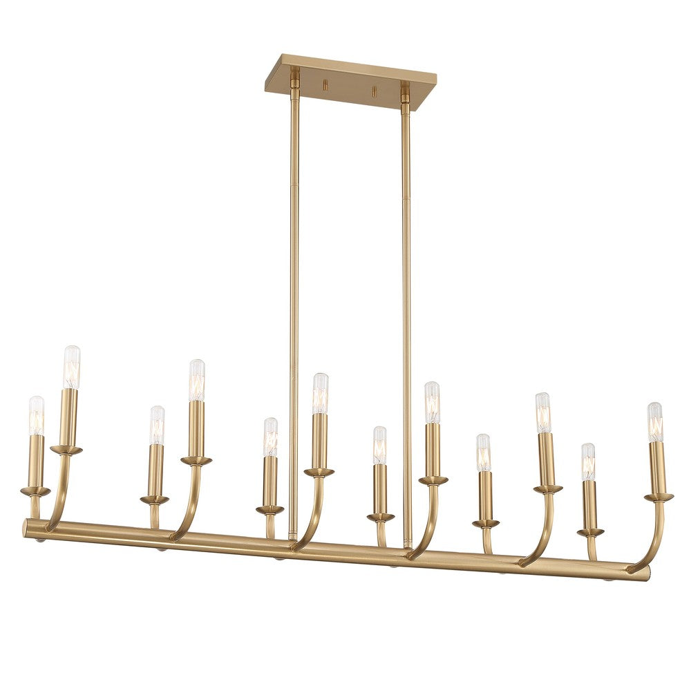 Crystorama BAILEY BAI-A2112-AG Chandelier Modern - Aged Brass