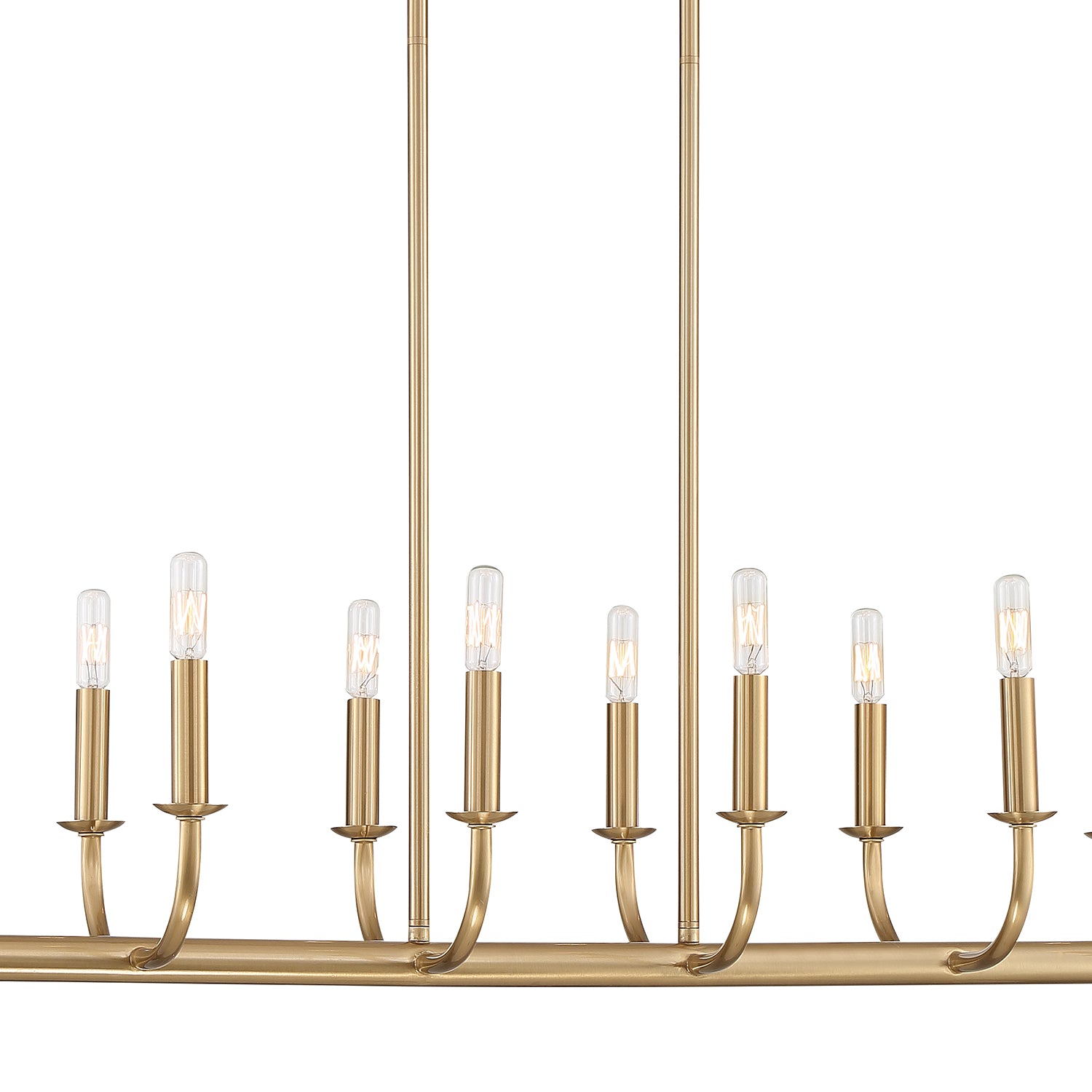 Crystorama Bailey BAI-A2112-AG – 42 Inch – 12 Light – Chandelier – Aged Brass – Dry Rated