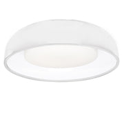 Beacon 24-in White LED Flush Mount