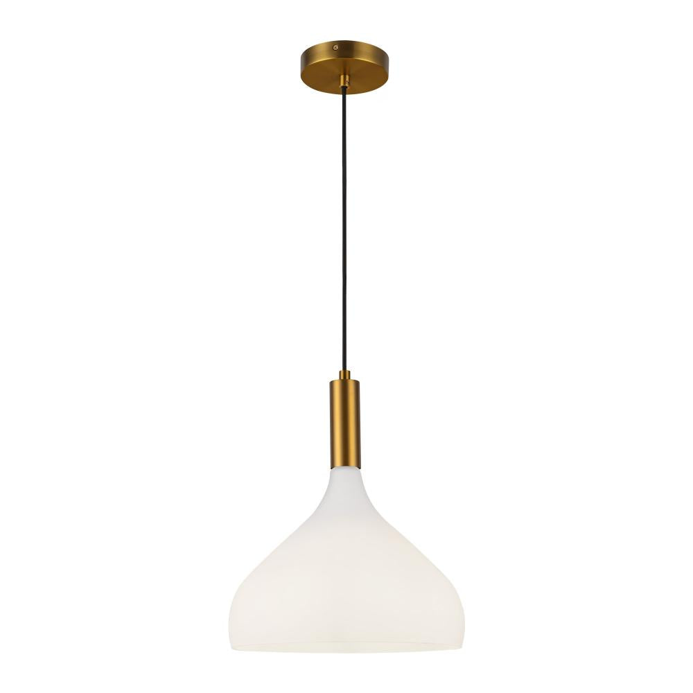 Alora Lighting BELLEVIEW PD532312AGOP Pendant Modern - Aged Brass